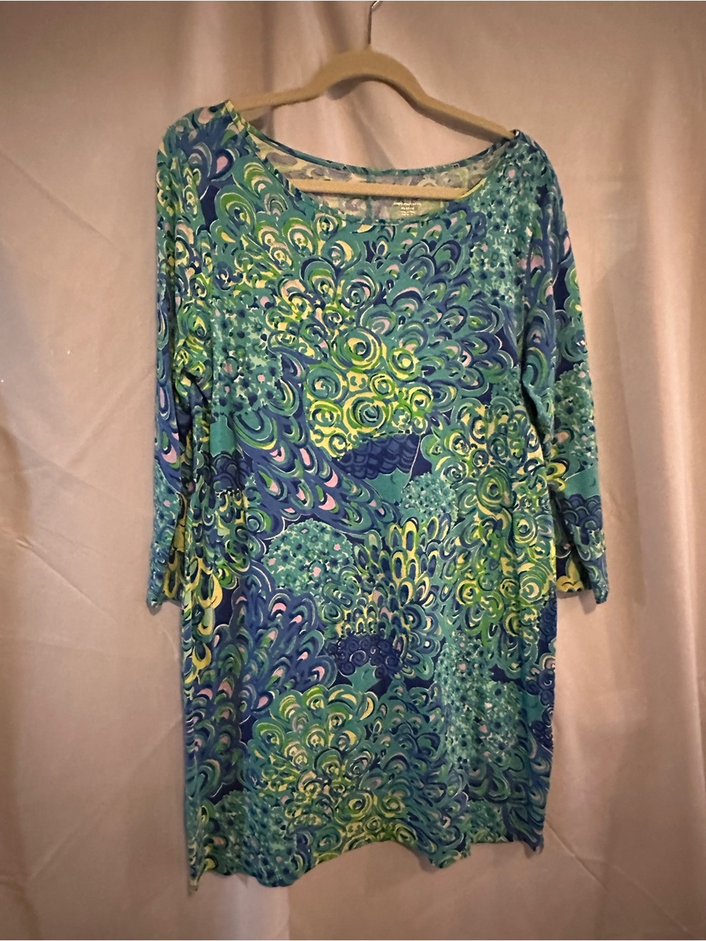 Lilly Pulitzer Women’s Multicolor Patterned Shift Dress - Blue/Green